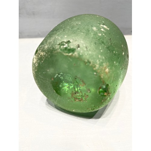 496 - Victorian glass dump weight