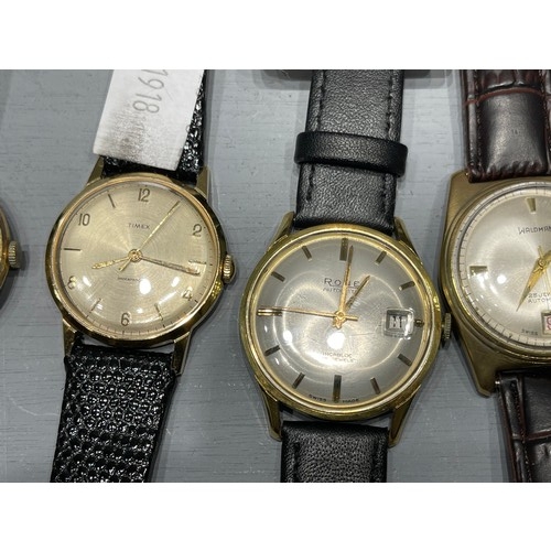 515 - 6 Gents watches