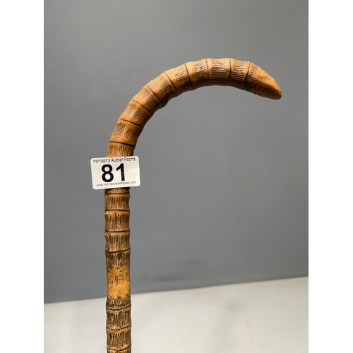 81 - Unusual shape walking stick