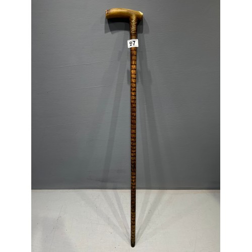 97 - Unusual handle walking stick