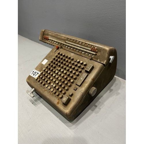 107 - Vintage Monroe calculator