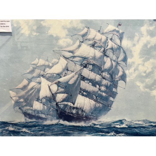 118 - Large ship picture (Montague Dawson)