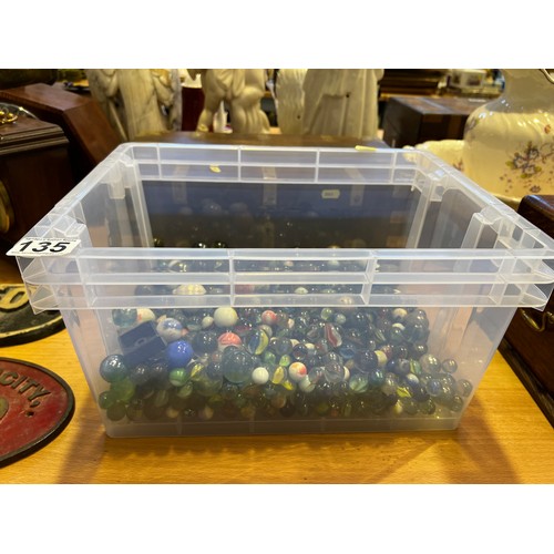 135 - Collection of marbles