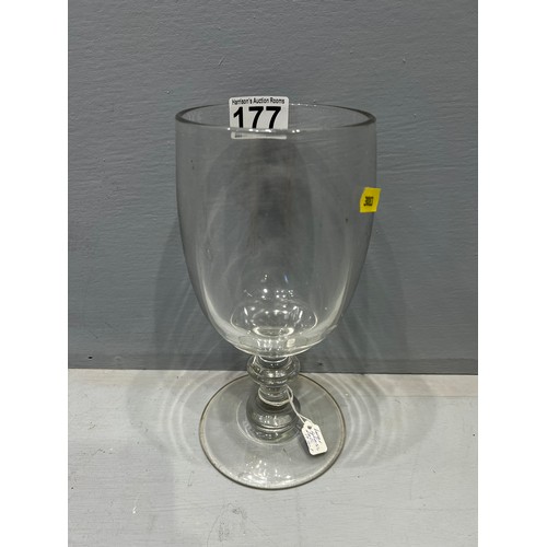 177 - Early large piece of glass