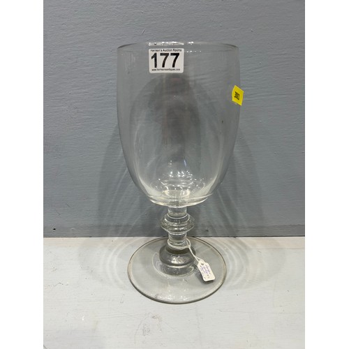 177 - Early large piece of glass