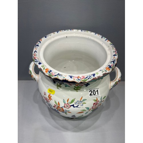 201 - Large Victorian vase