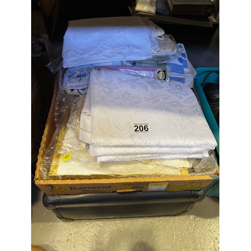 206 - Large collection linen