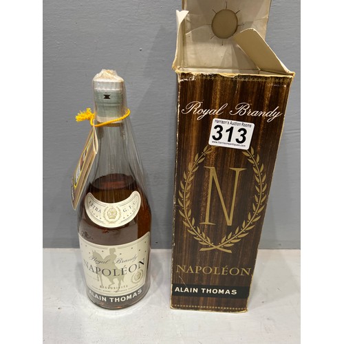 313 - Boxed alain Thomas brandy