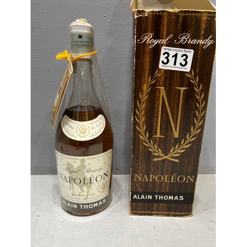 313 - Boxed alain Thomas brandy