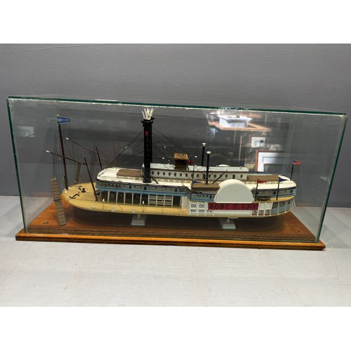 322 - Vintage river boat model