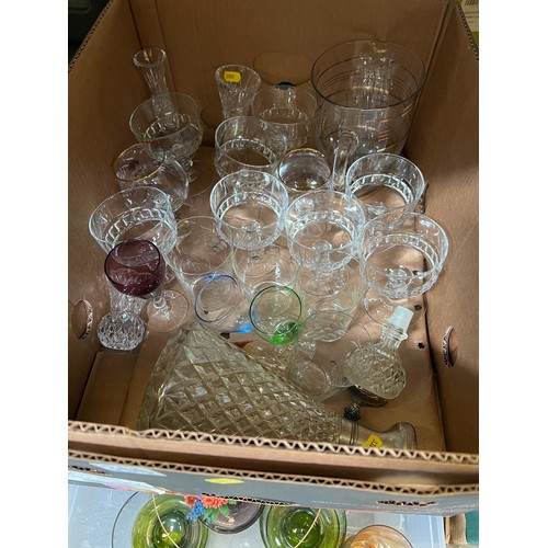 368 - 2 Box's of glass ware