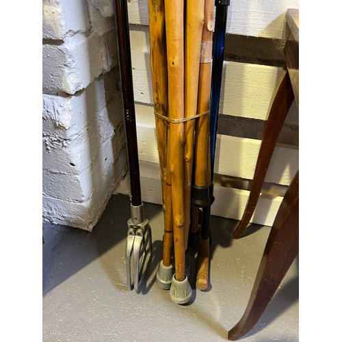 379 - Collection of walking sticks