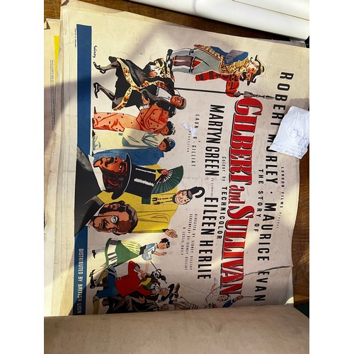 468 - Large Quantity of Vintage film posters A/F