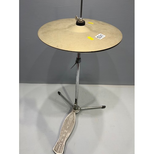 531 - 60's high hat from drum kit