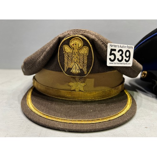 539 - 2 Military hats