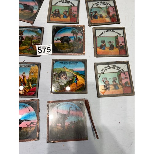 575 - Victorian slides large quantity