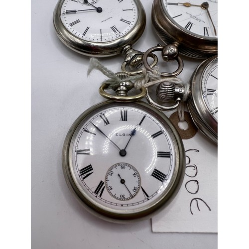 600e - 4 pocket watches silver etc