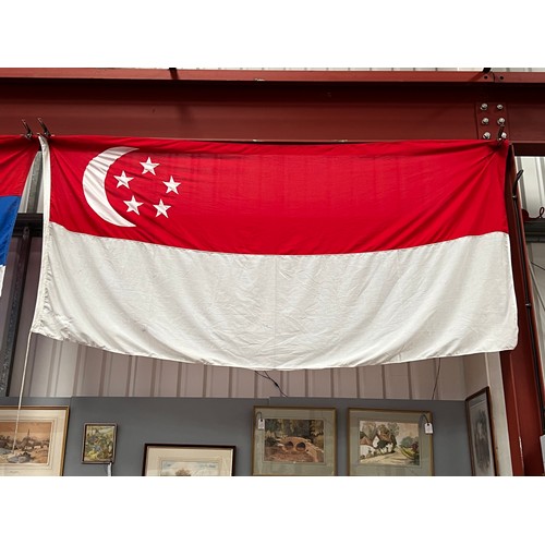 300d - Vintage Singapore flag