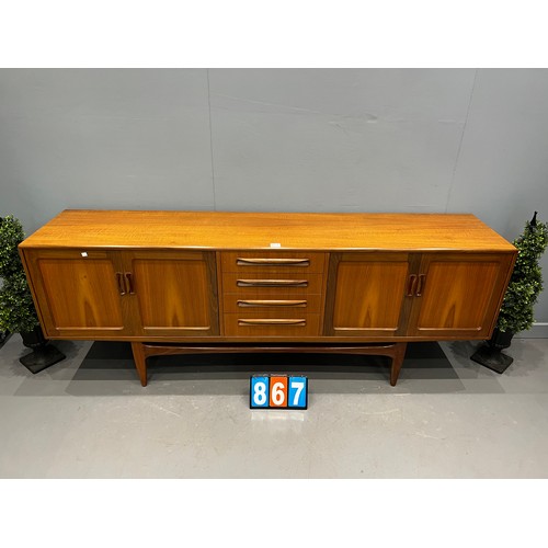 867 - G-plan fresco mid century teak sideboard (very clean)