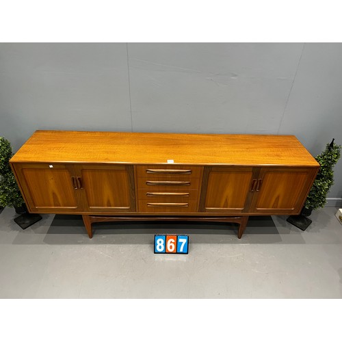 867 - G-plan fresco mid century teak sideboard (very clean)