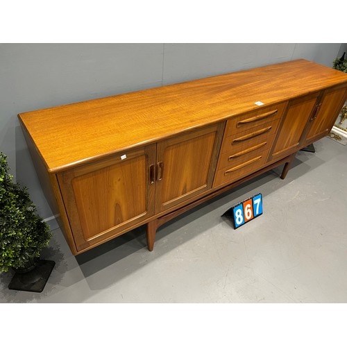 867 - G-plan fresco mid century teak sideboard (very clean)