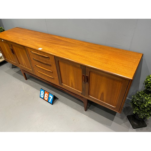 867 - G-plan fresco mid century teak sideboard (very clean)