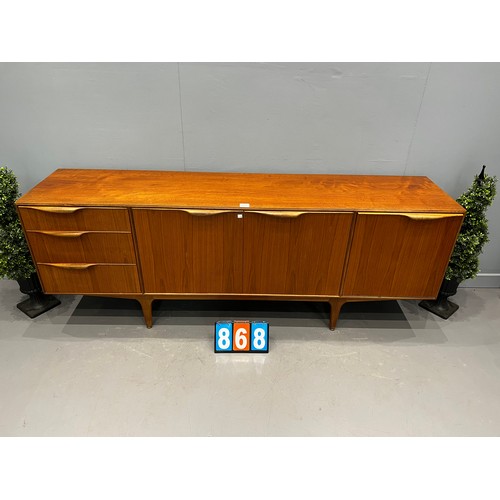 868 - McIntosh kirk caldy mid century teak sideboard