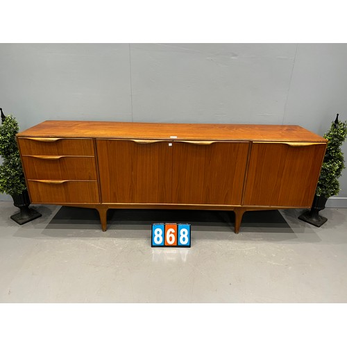 868 - McIntosh kirk caldy mid century teak sideboard