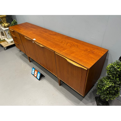 868 - McIntosh kirk caldy mid century teak sideboard