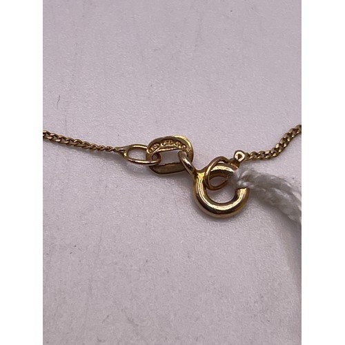 240J - 9ct Gold Chain 16