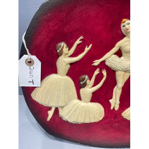 240t - Bosons ballerina plate