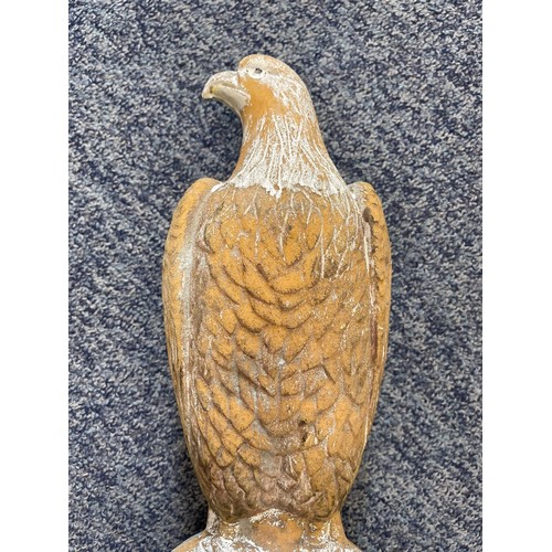 105a - Mid century eagle figure J.I case Doncaster (believe to be resin)