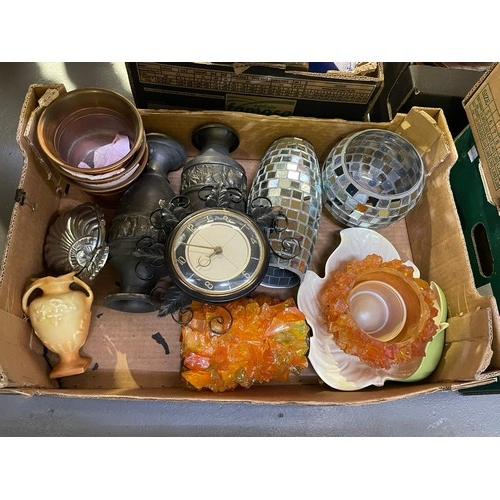 449 - 3 Boxes of pottery