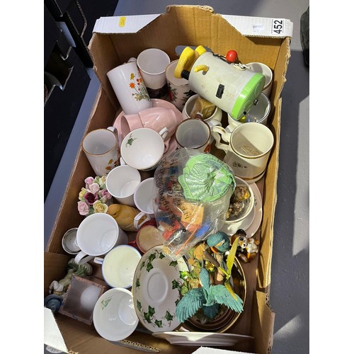 452 - 3 Boxes of pottery