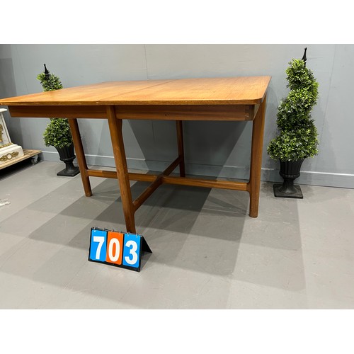 703 - Unusual teak dining table Macintosh