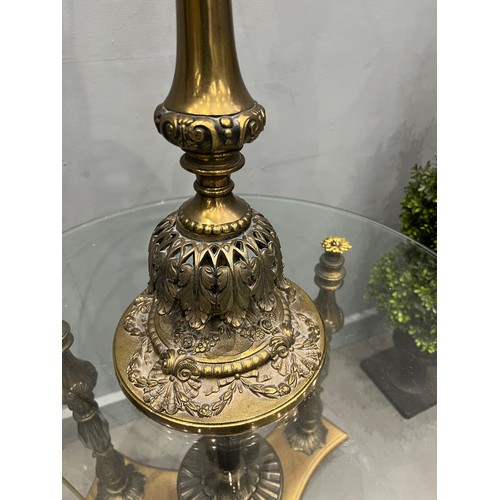 707 - Unusual French gilt lamp/table (very impressive)