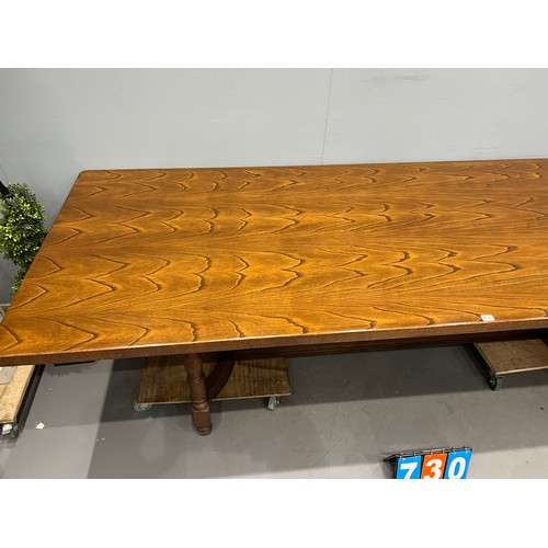 730 - Farmhouse table 8ftx3ft quality table