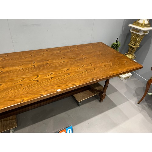 730 - Farmhouse table 8ftx3ft quality table