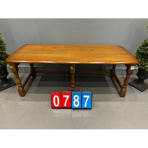 787 - Ercol golden dawn coffee table