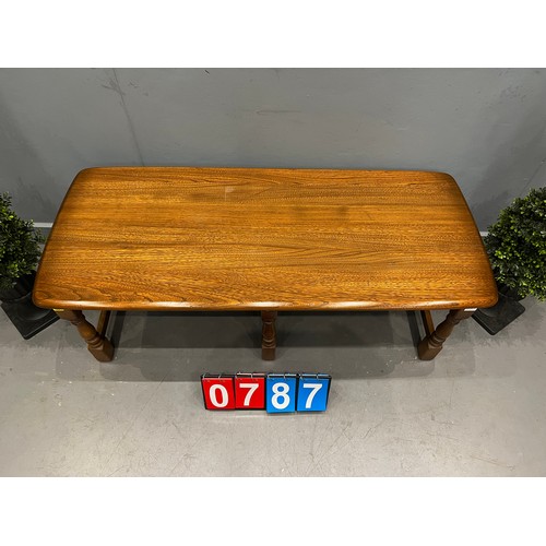 787 - Ercol golden dawn coffee table