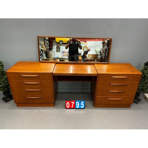 795 - Rrae g-plan fresco teak dressing table very clean