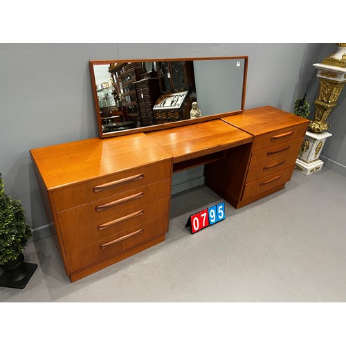 795 - Rrae g-plan fresco teak dressing table very clean