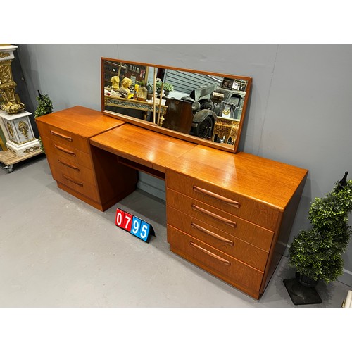 795 - Rrae g-plan fresco teak dressing table very clean