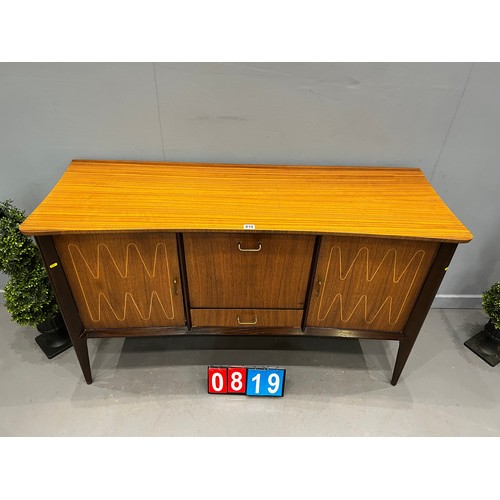 819 - Mid-century Everest cocktail cabinet