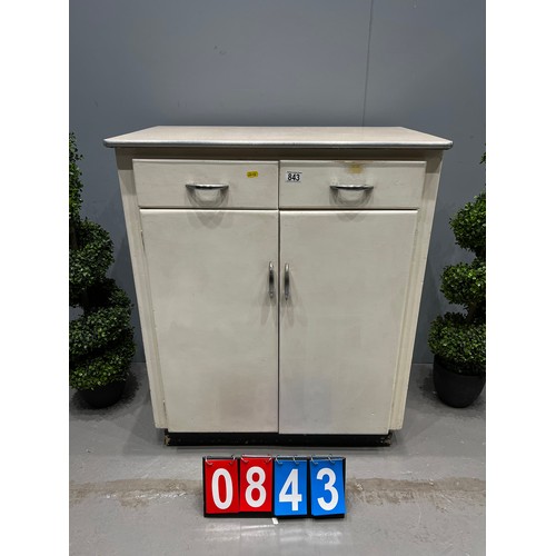 843 - Mid century kitchen cabinet