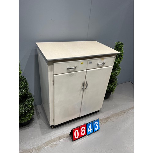 843 - Mid century kitchen cabinet