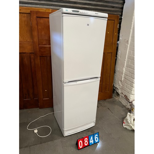 846 - Hotpoint fridge freezer fully working