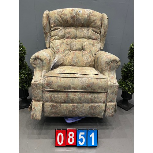 851 - Lazy boy swivel rocking reclining chair