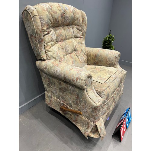 851 - Lazy boy swivel rocking reclining chair