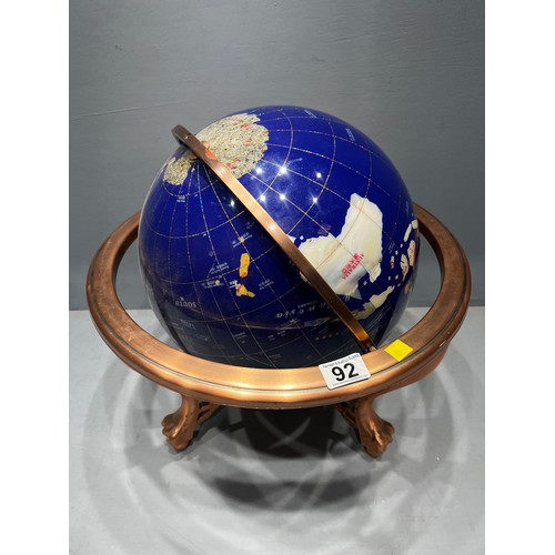 92 - Globe on stand